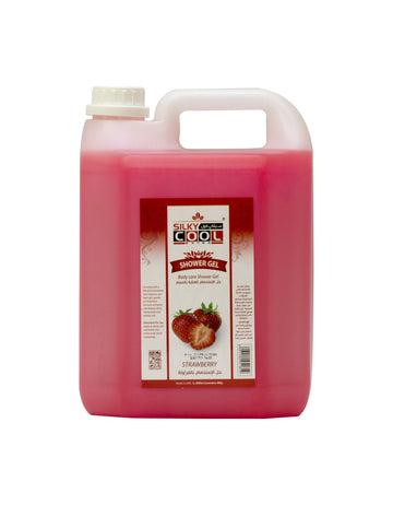 Silky Cool Shower Gel 5 Litre Strawberry